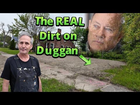 Mike Duggan's Dirty Holes Exposed!