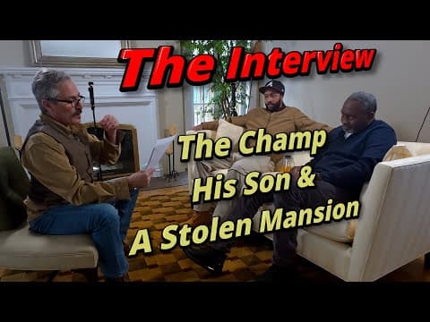 Full Interview: Tommy Hearns and Son Talk to Charlie LeDuff About The Champ's Home Being Stolen