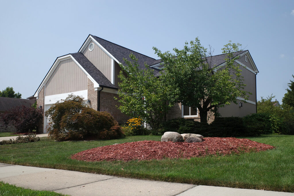 Suburban home in Nathen Morris' Neighborhood.