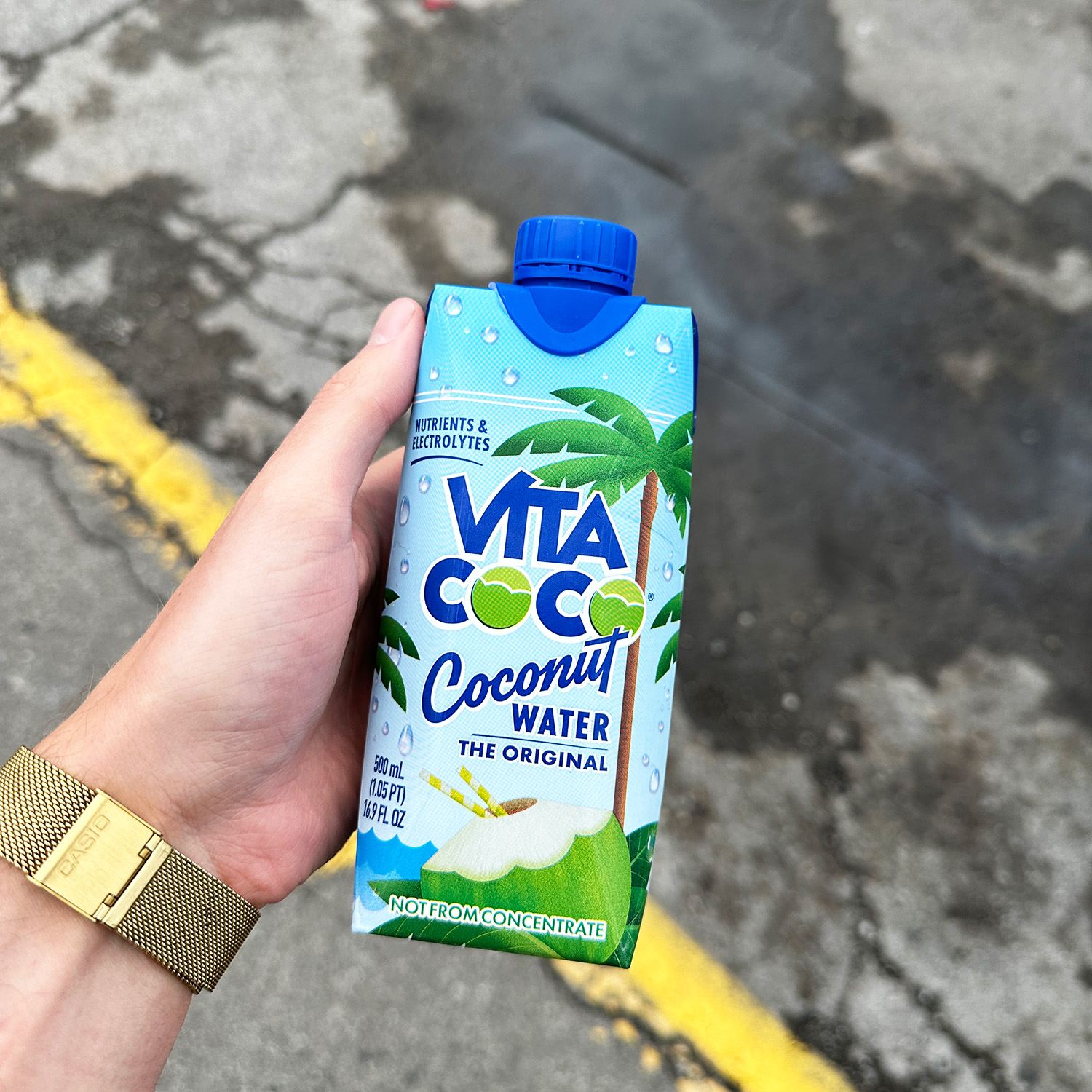 Vita Coco coconut water.