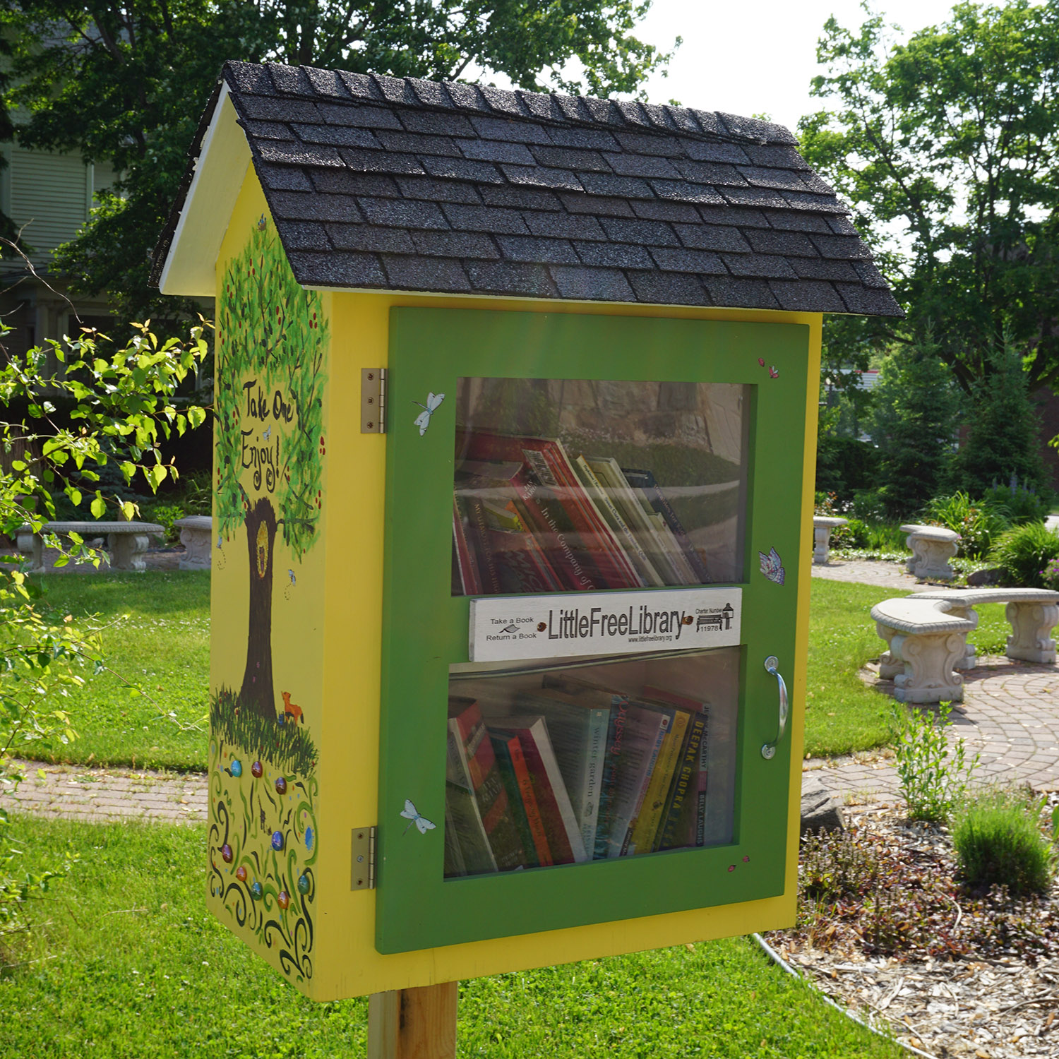 Little free library.