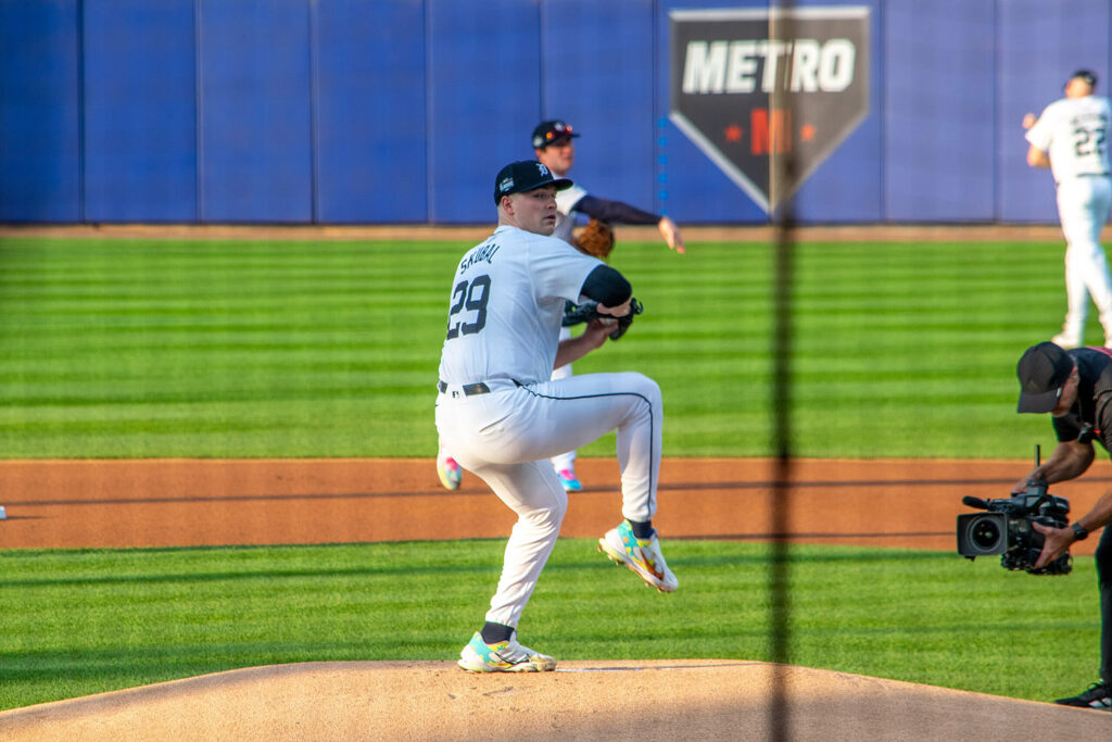 Detroit Tigers pitcher Tarik Skubal.