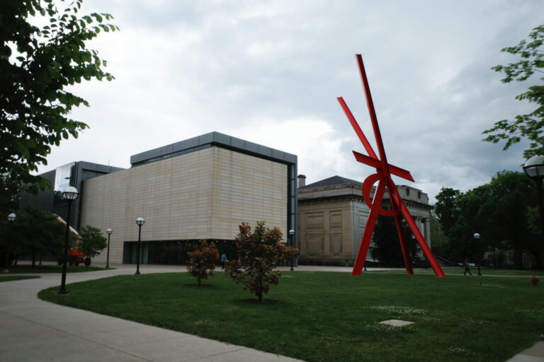 Exterior of University of Michigan Museum of Art.