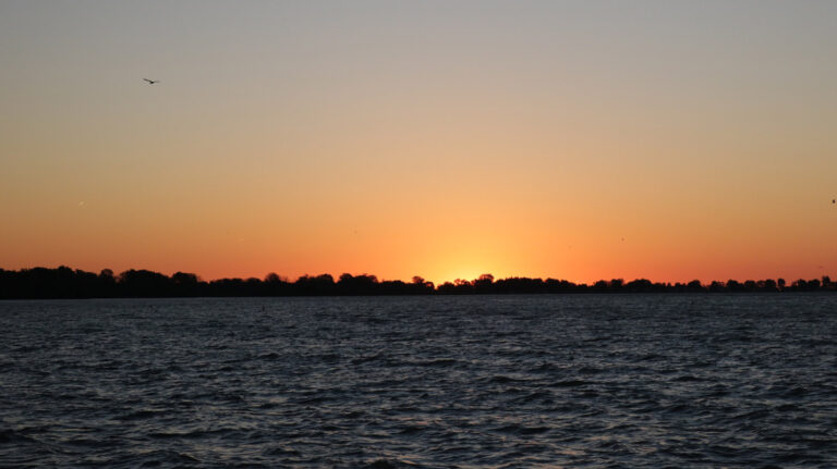 Sunrise over Lake Erie