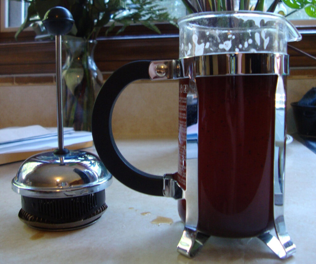 french press