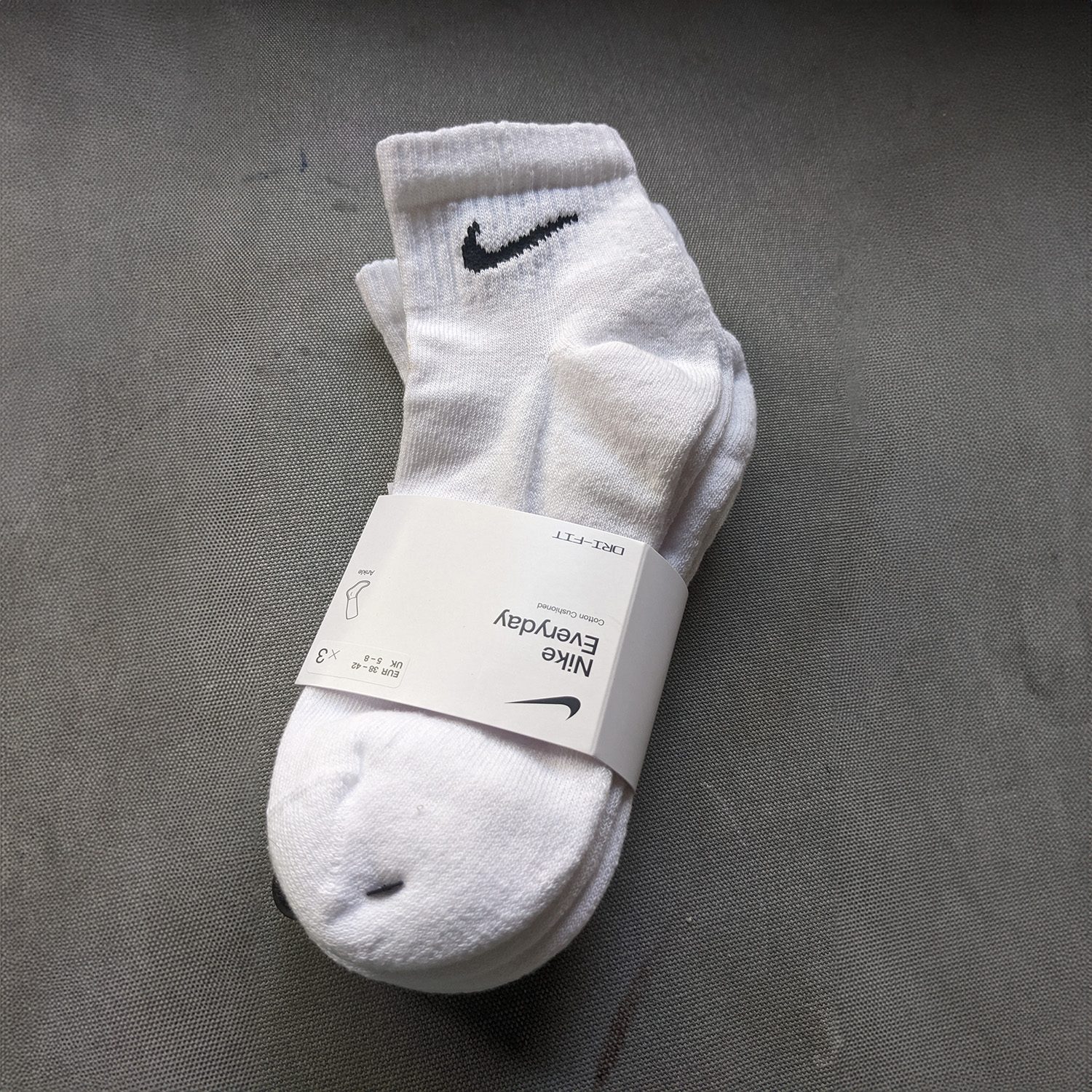 Nike low top socks.