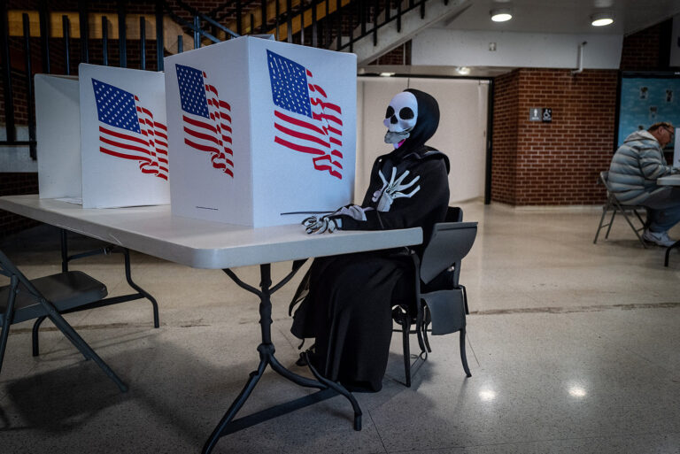 skeleton costume voting