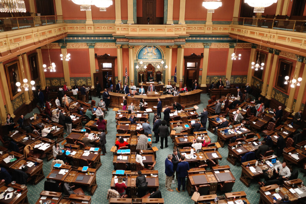 Michigan legislature chambers