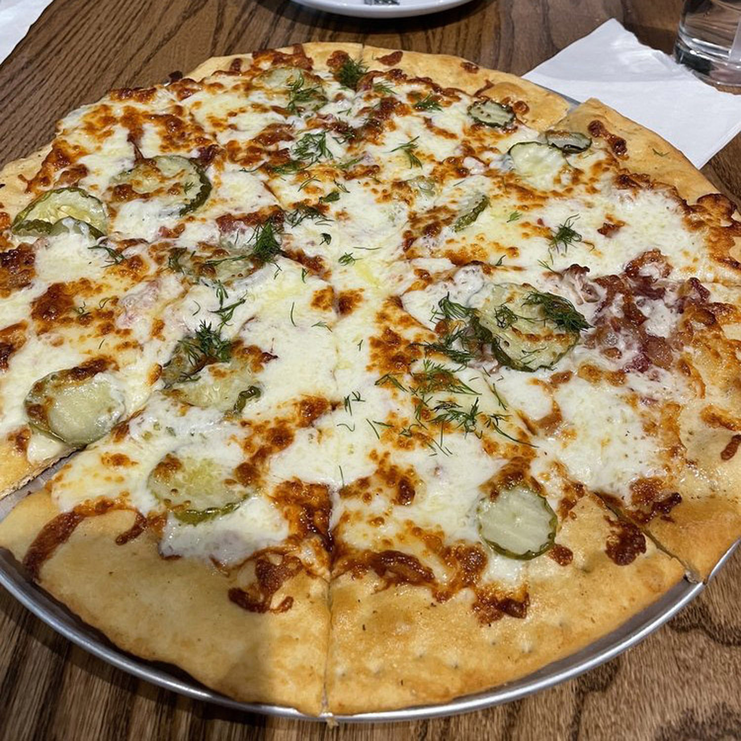 Pickle Pizza from New Holland Brewing