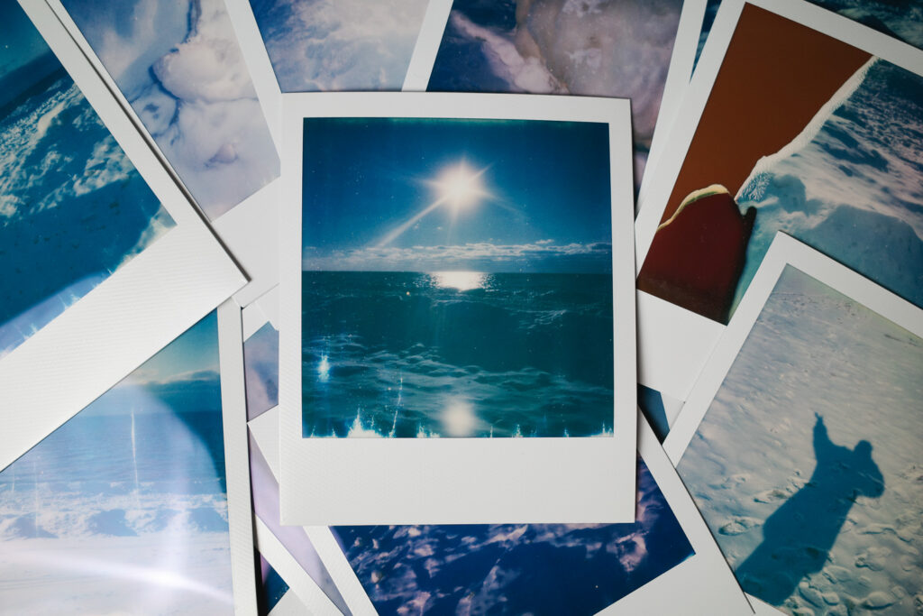 Frozen Polaroids Show the World Stripped Bare