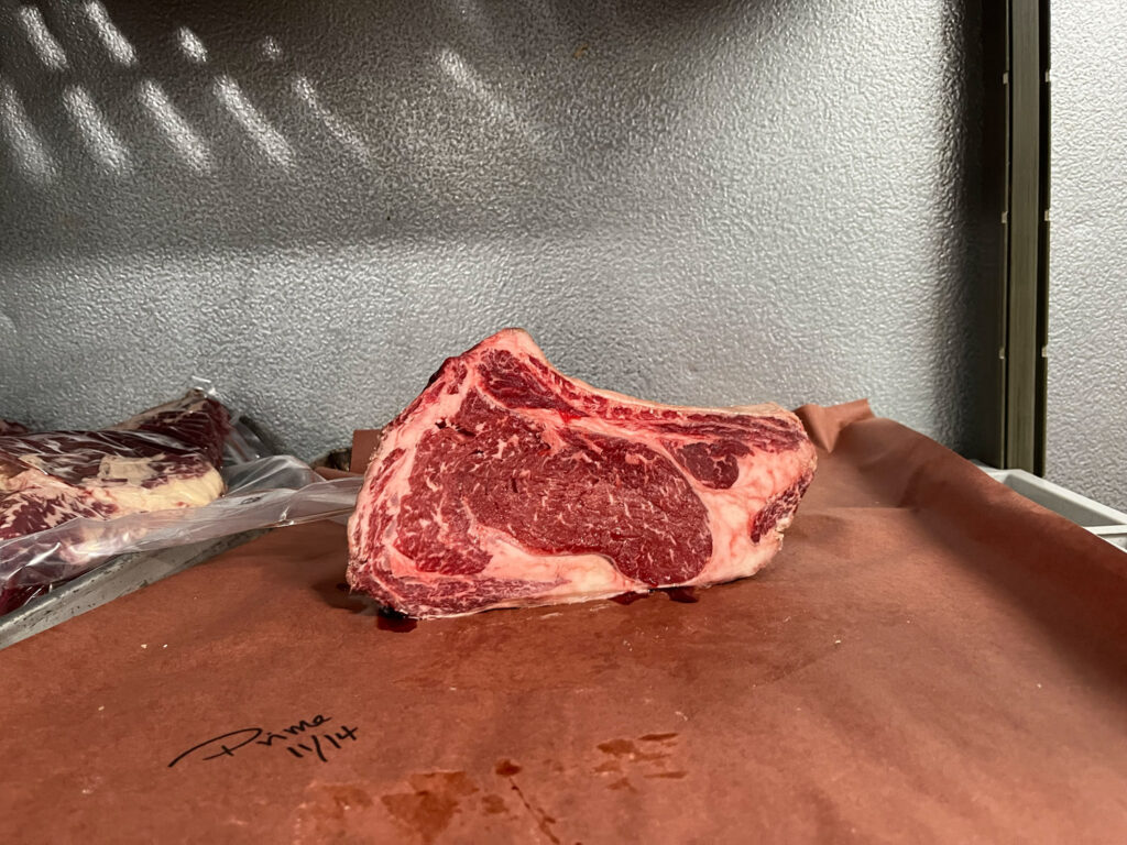 Dry aged steak