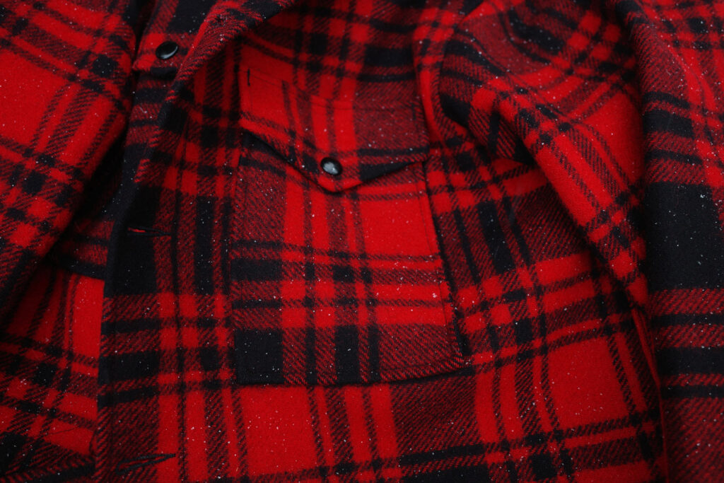 Mackinaw jacket detail