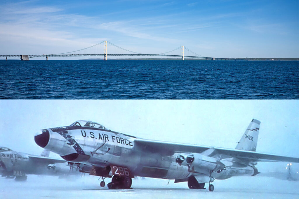 The Daredevil Who Flew Under the Mackinac Bridge