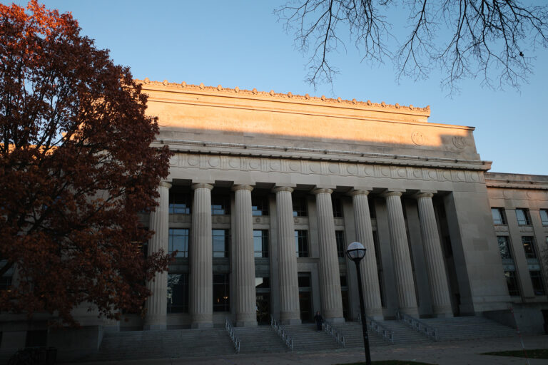 Campus building at U-M