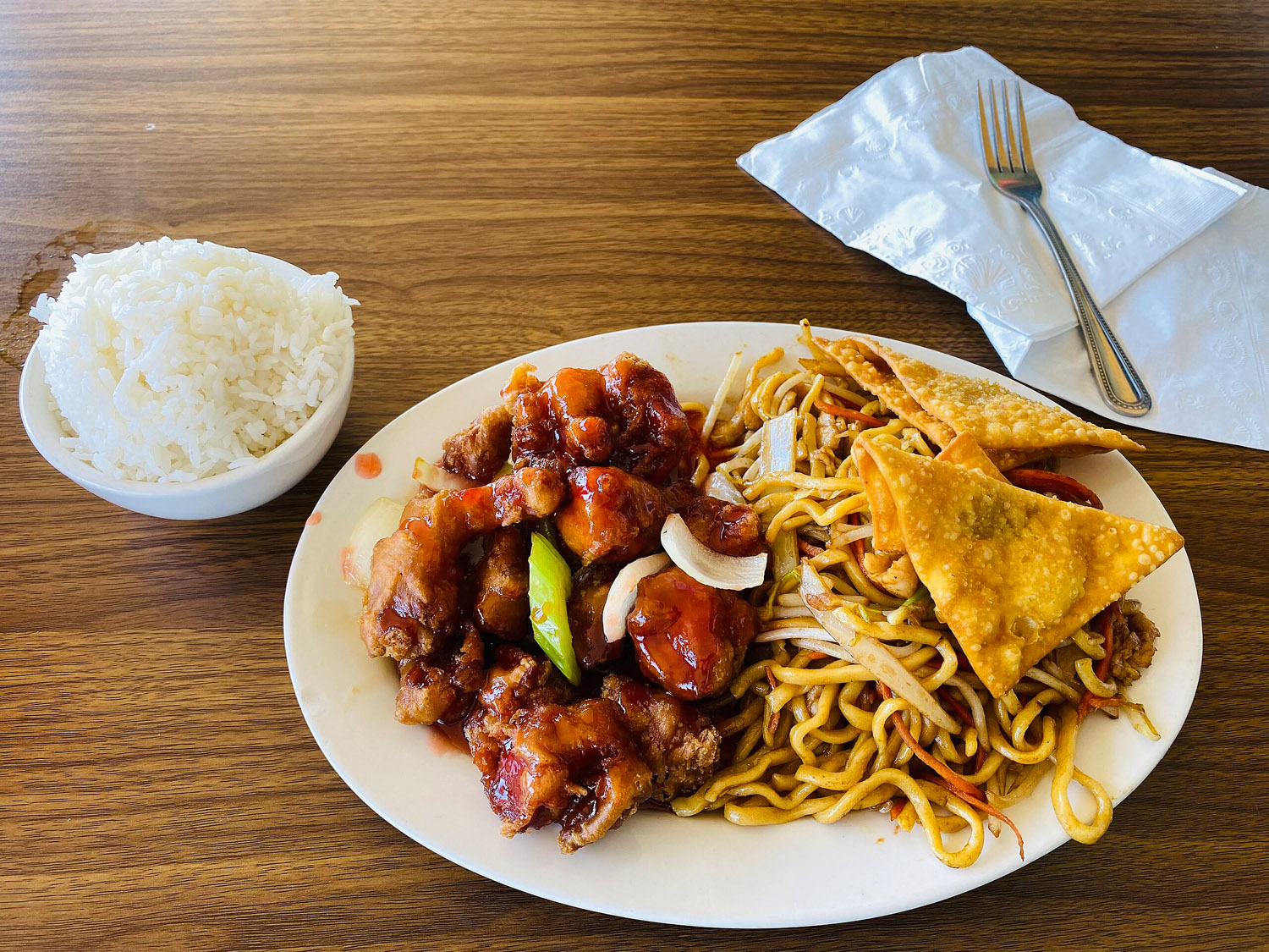 Chinese food meal