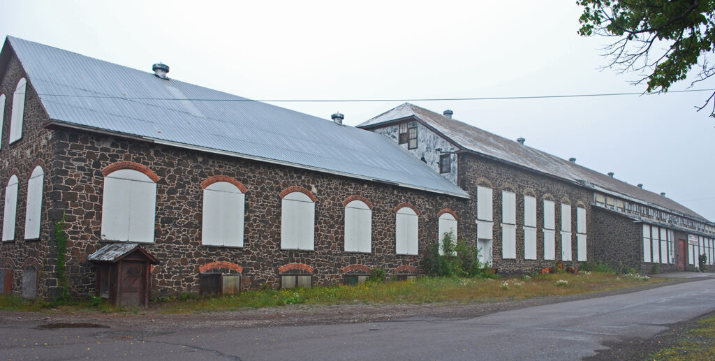 Old industrial building in Calumet