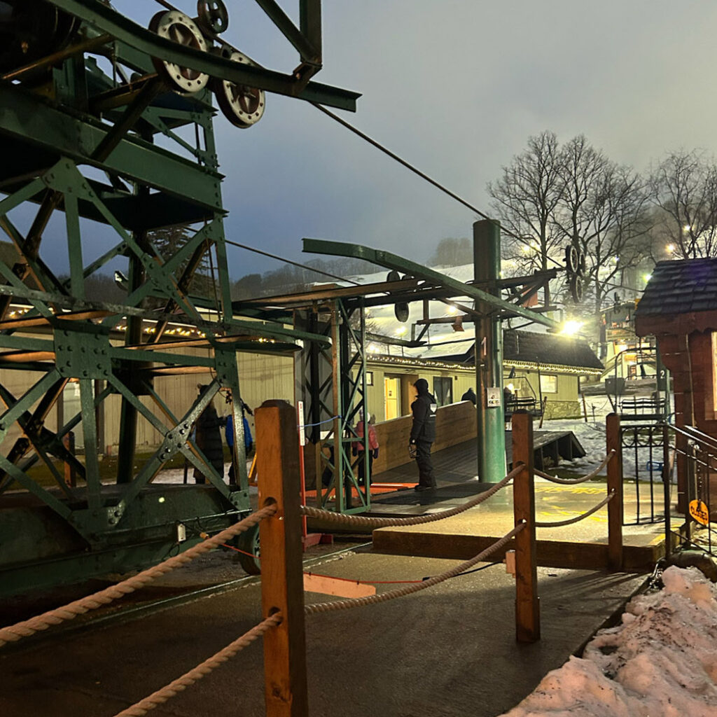 Ski lift at Boyne Mountain