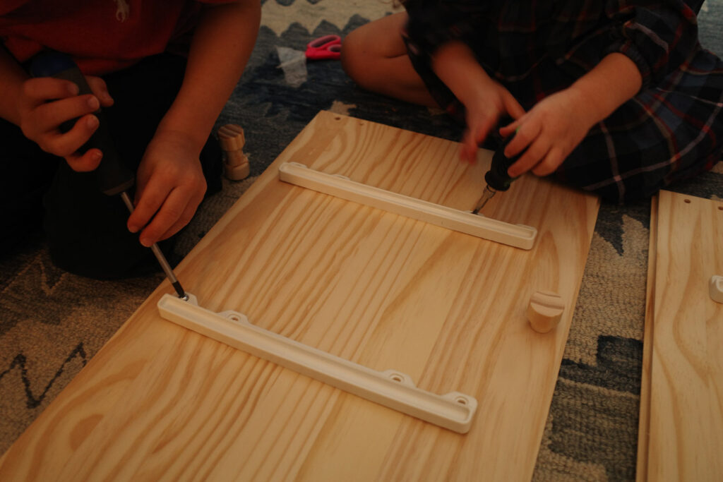 Kids woodworking