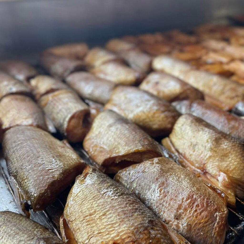 smoked whitefish filets