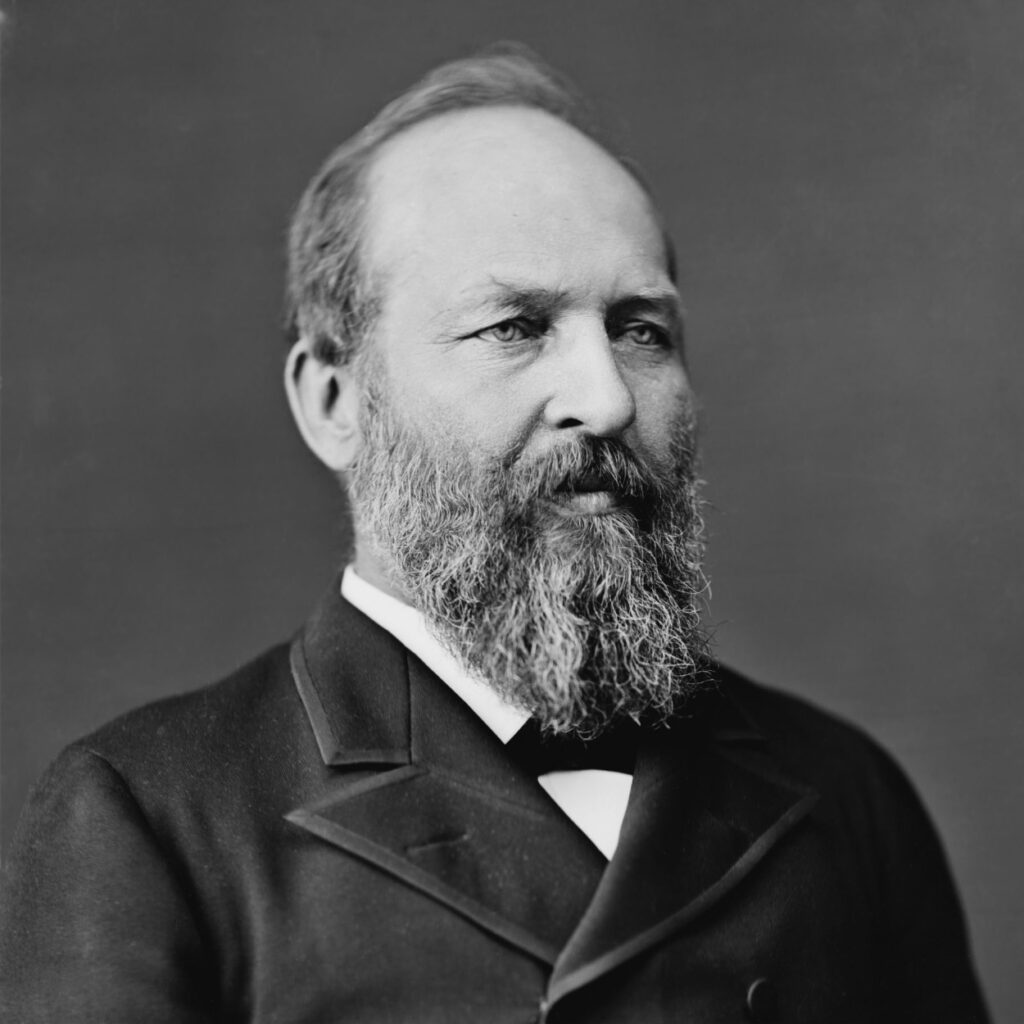 Photo of President Garfield