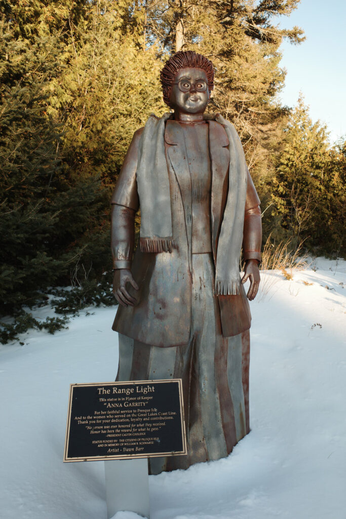 Statue of Anne Garrity