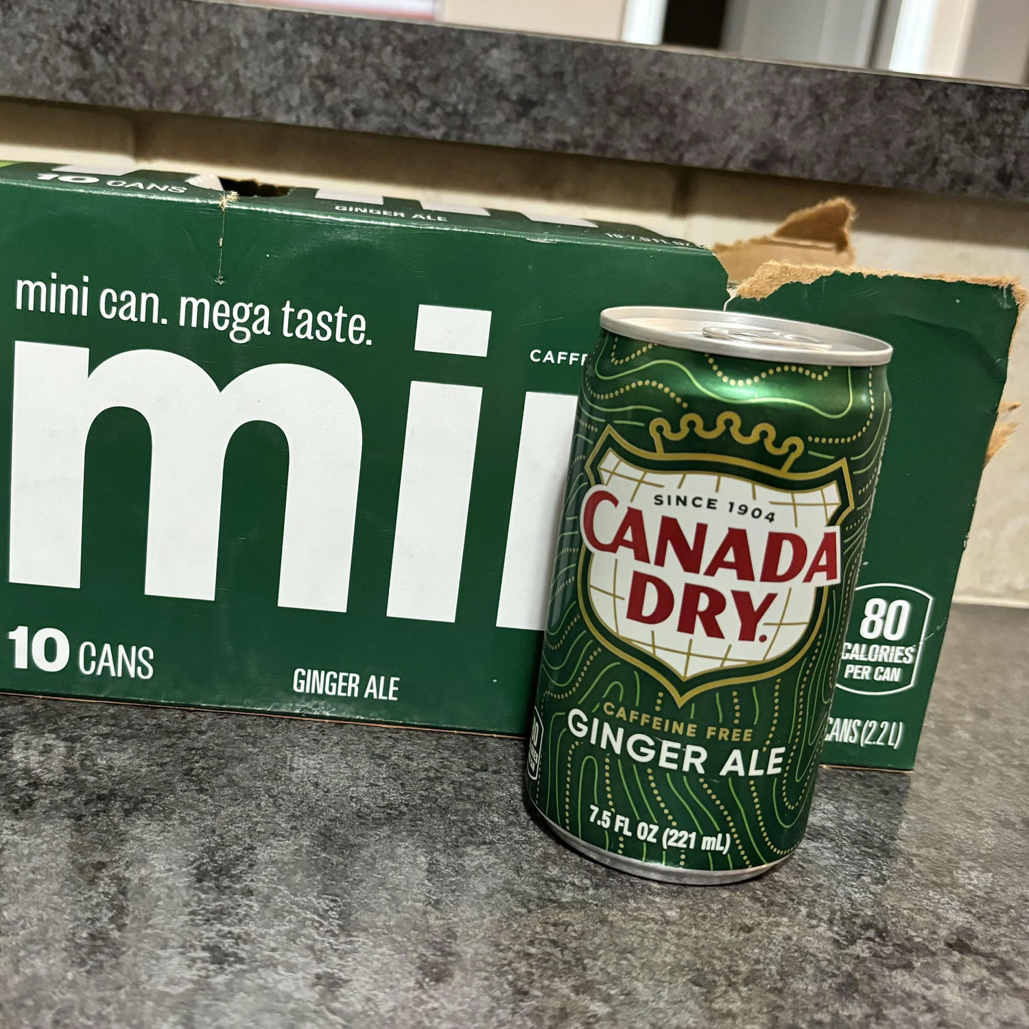 canada dry mini can