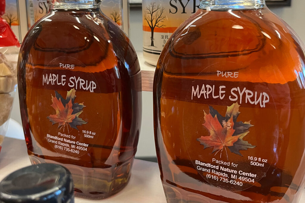 michigan maple syrup in bottles