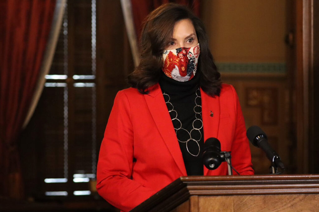 Whitmer Disregarded Covid Concerns to Help Biden