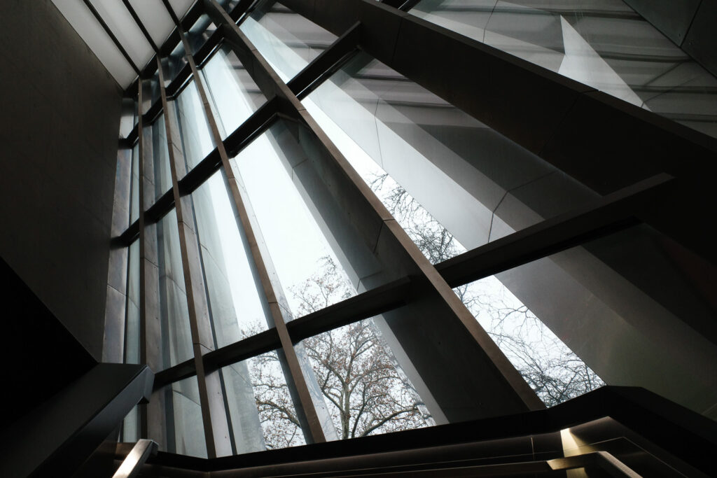 MSU Broad Museum building windows