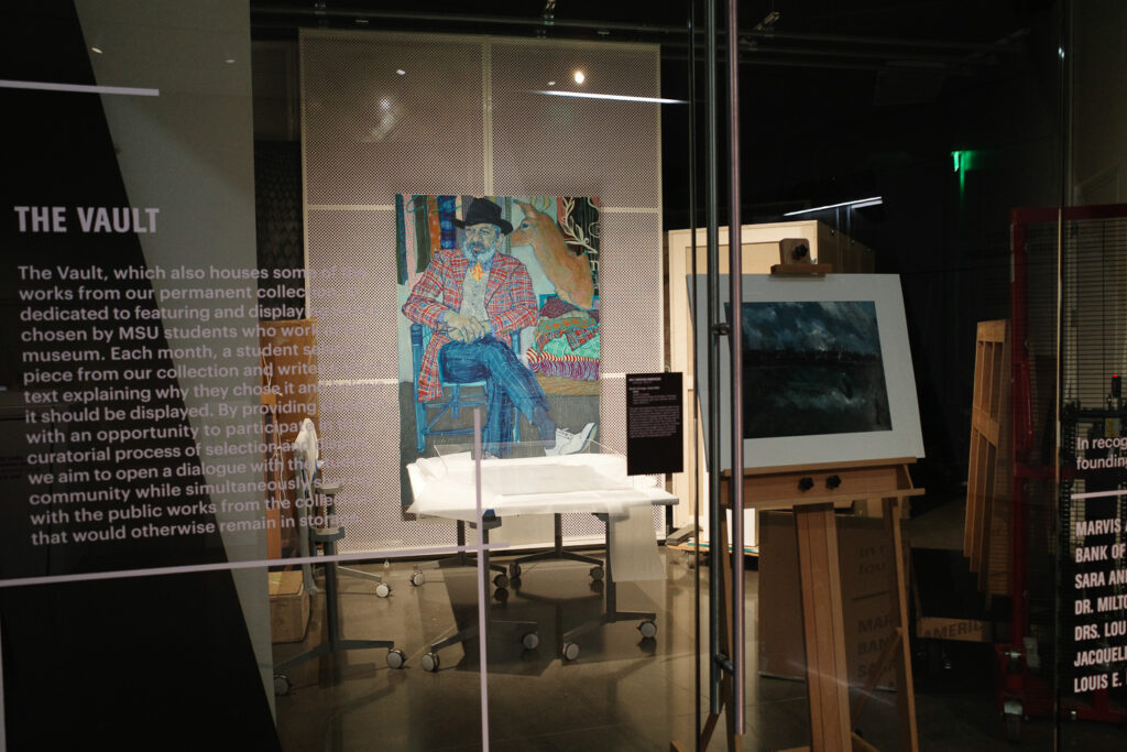 the vault with painting