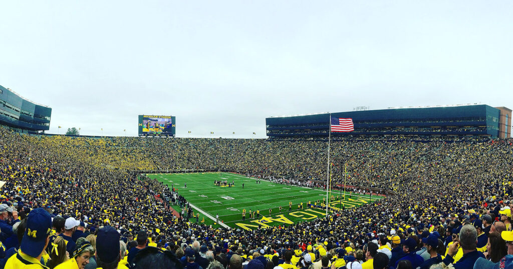 michigan football game