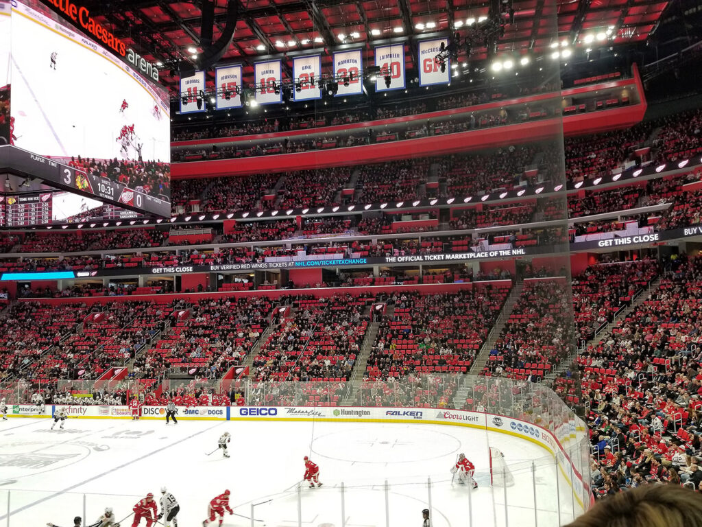 red wings game