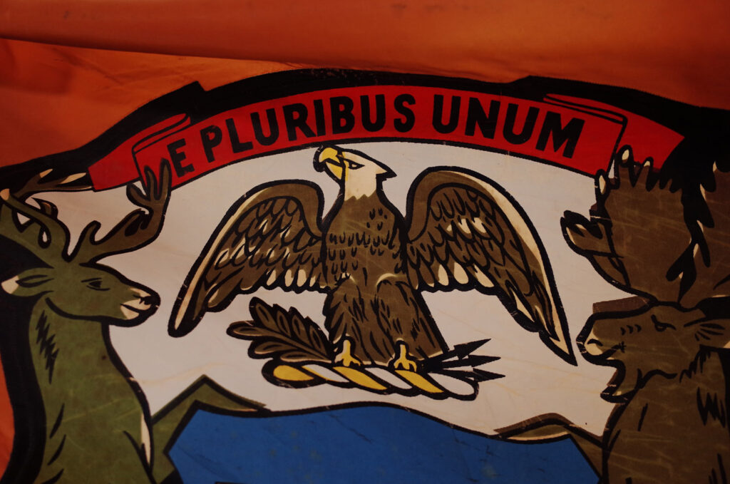 yooper flag eagle detail