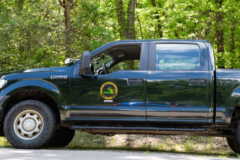 Michigan DNR truck