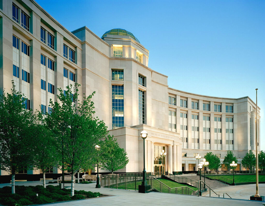 michigan hall of justice