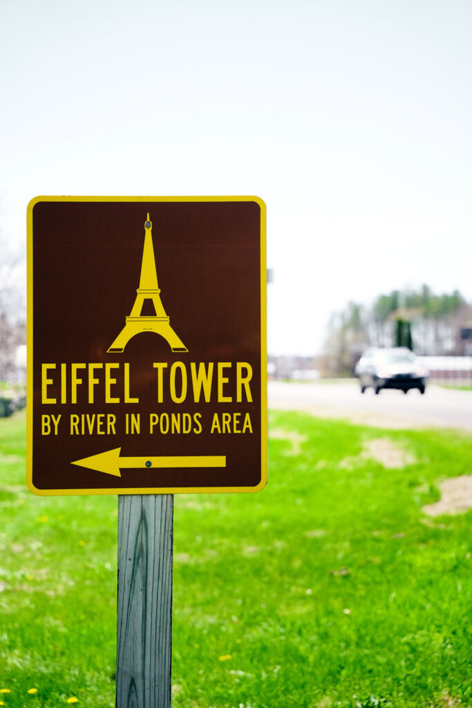 eiffel tower replica
