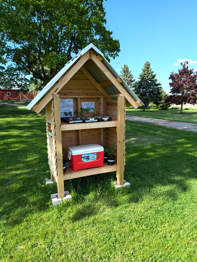 roadside farm stand