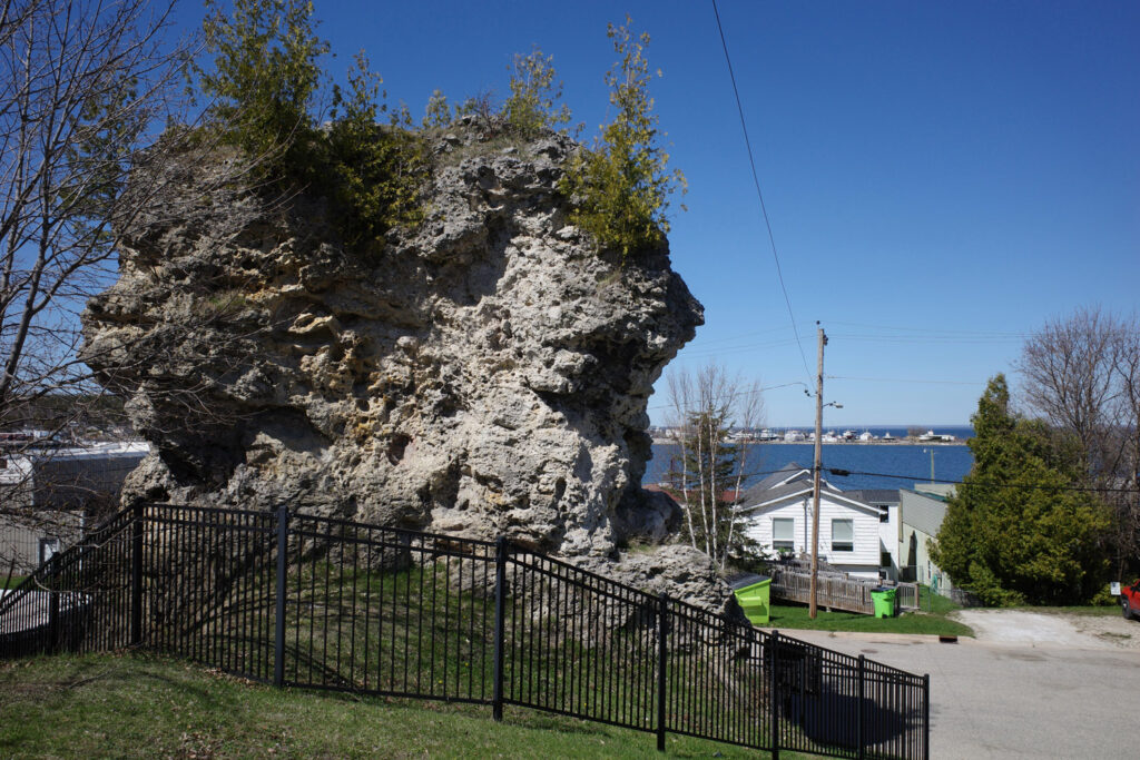 sea stack in st ignace
