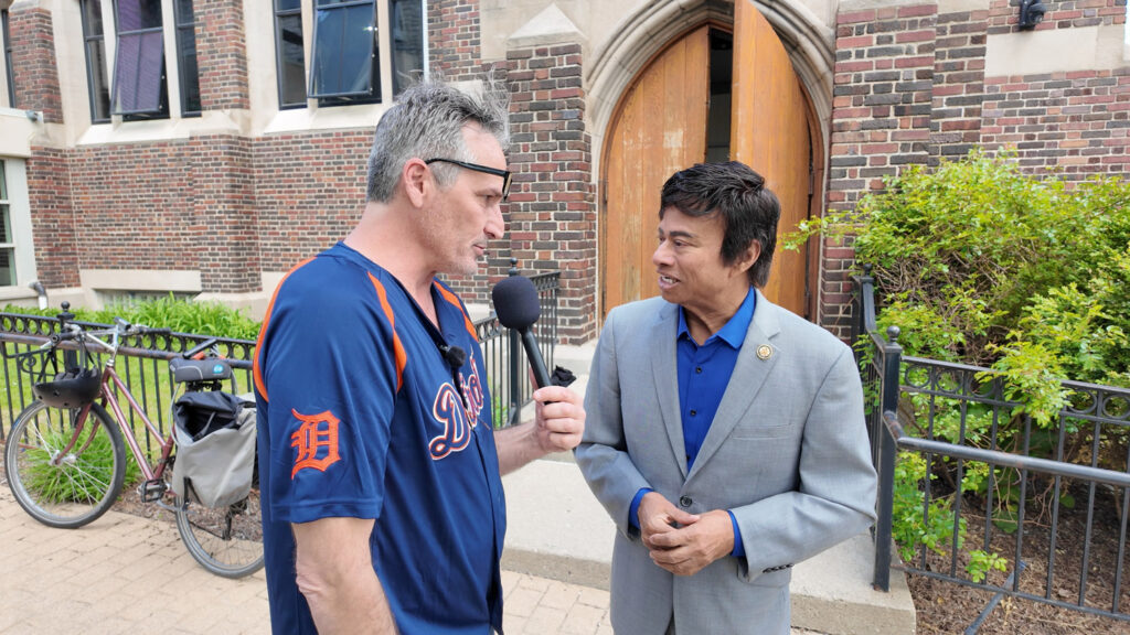charlie leduff and shri thanedar