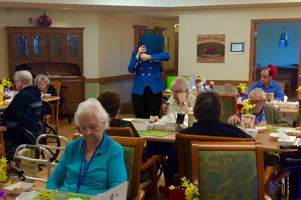 whitmer photoshopped in nursing home