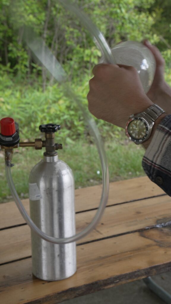 sparkling lake water process