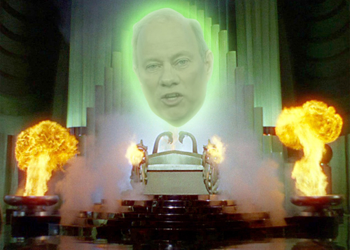 mike duggan as the wizard of oz