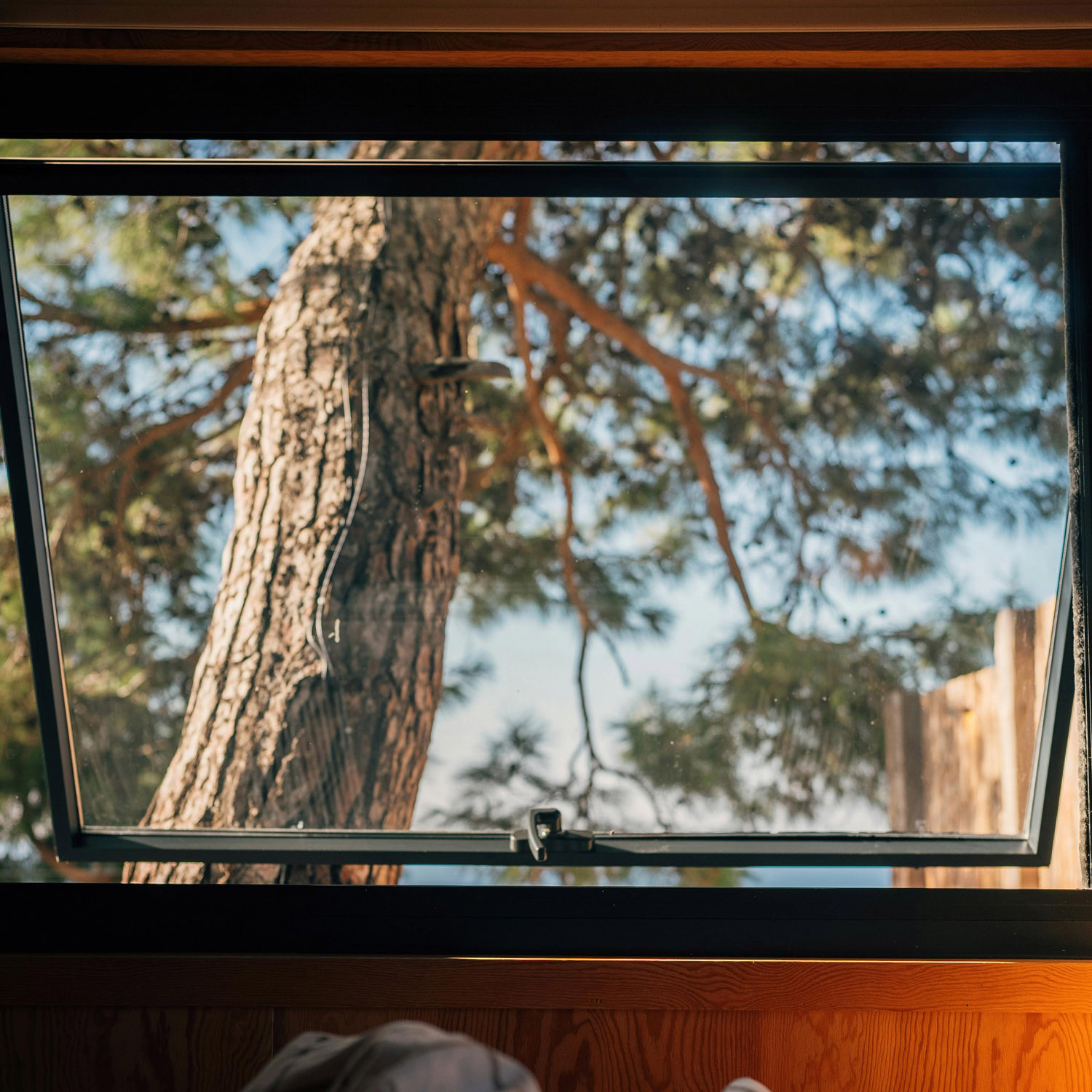 open window
