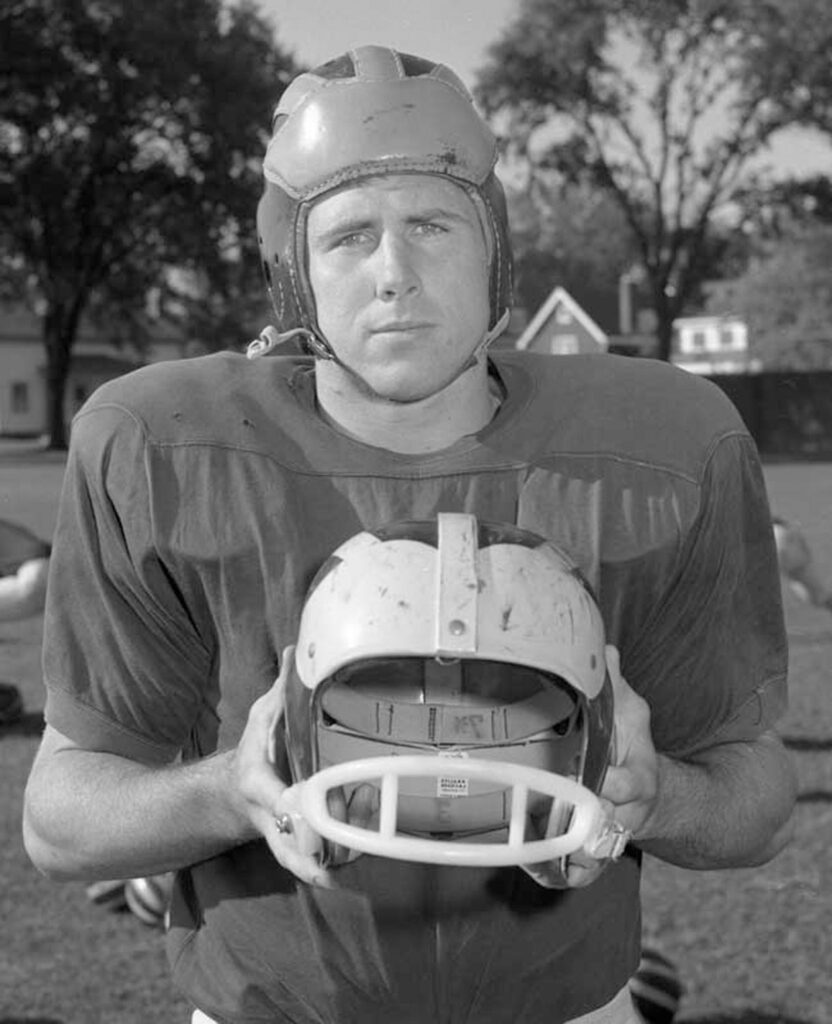 dennis fitzgerald in michigan football uniform