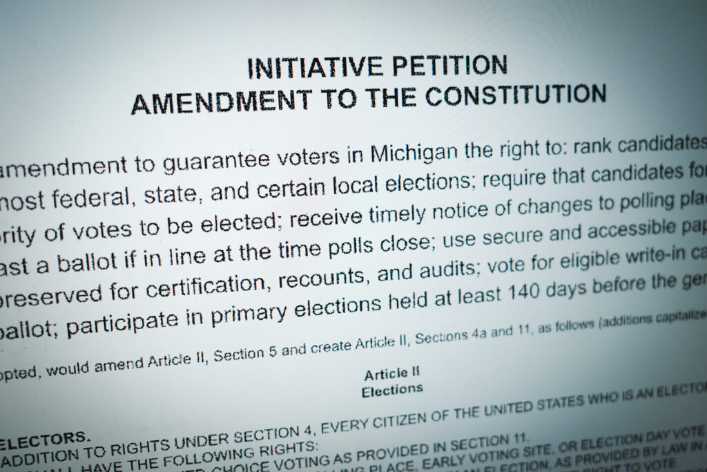 ranked choice petition art