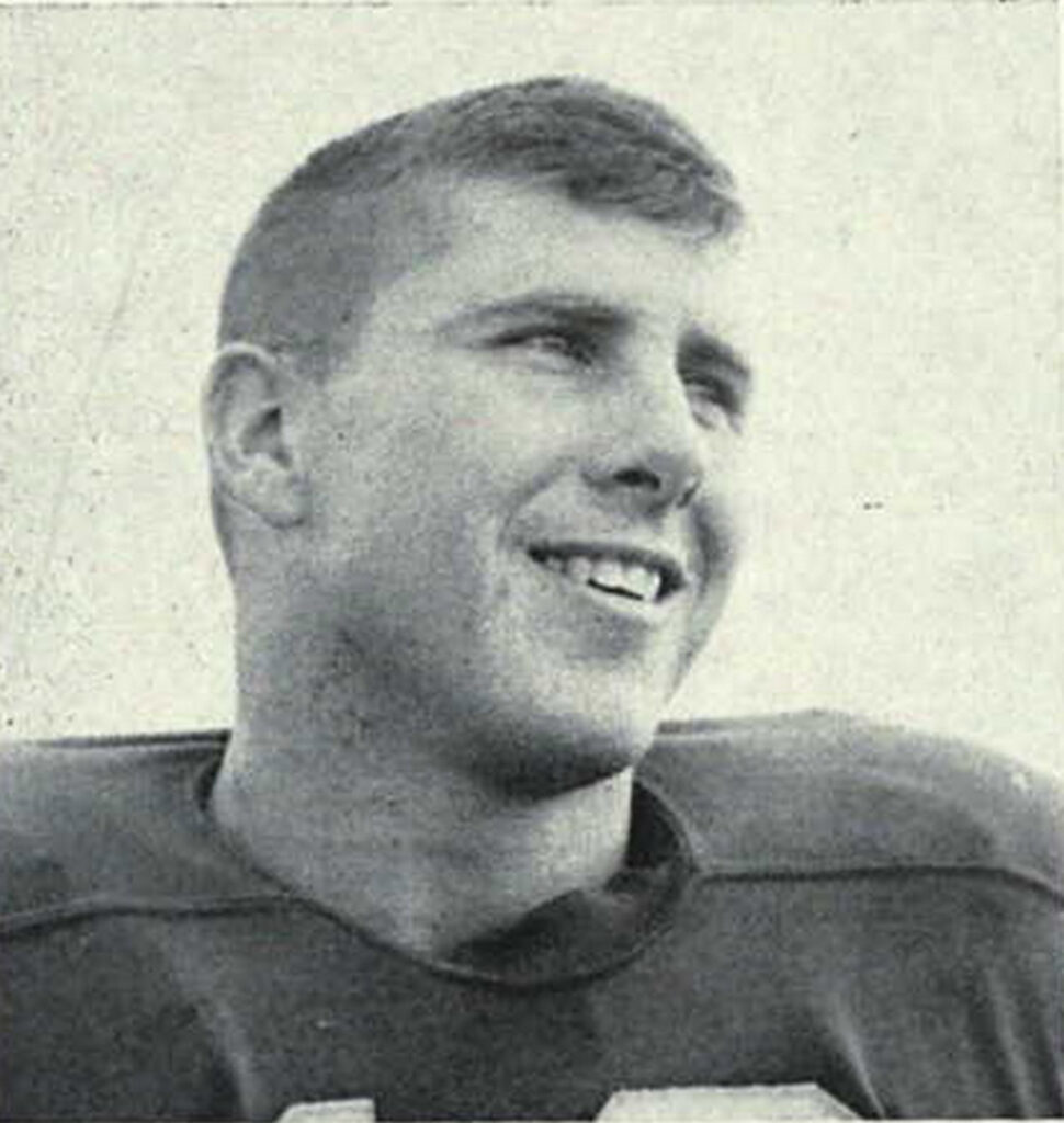 dennis fitzgerald in michigan football uniform
