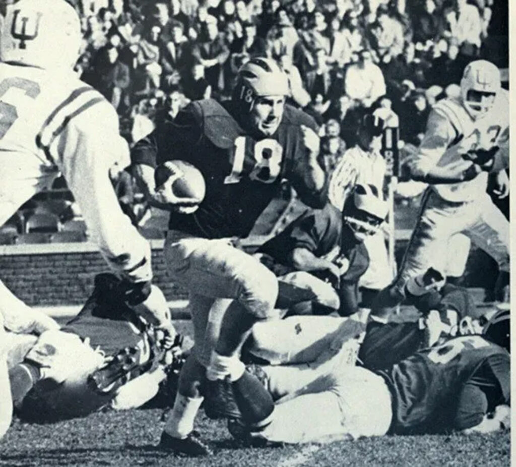 dennis fitzgerald in michigan football uniform