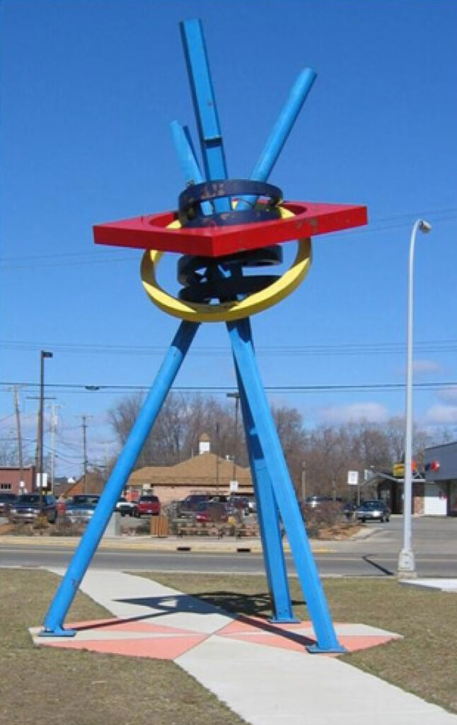 evolution one statue