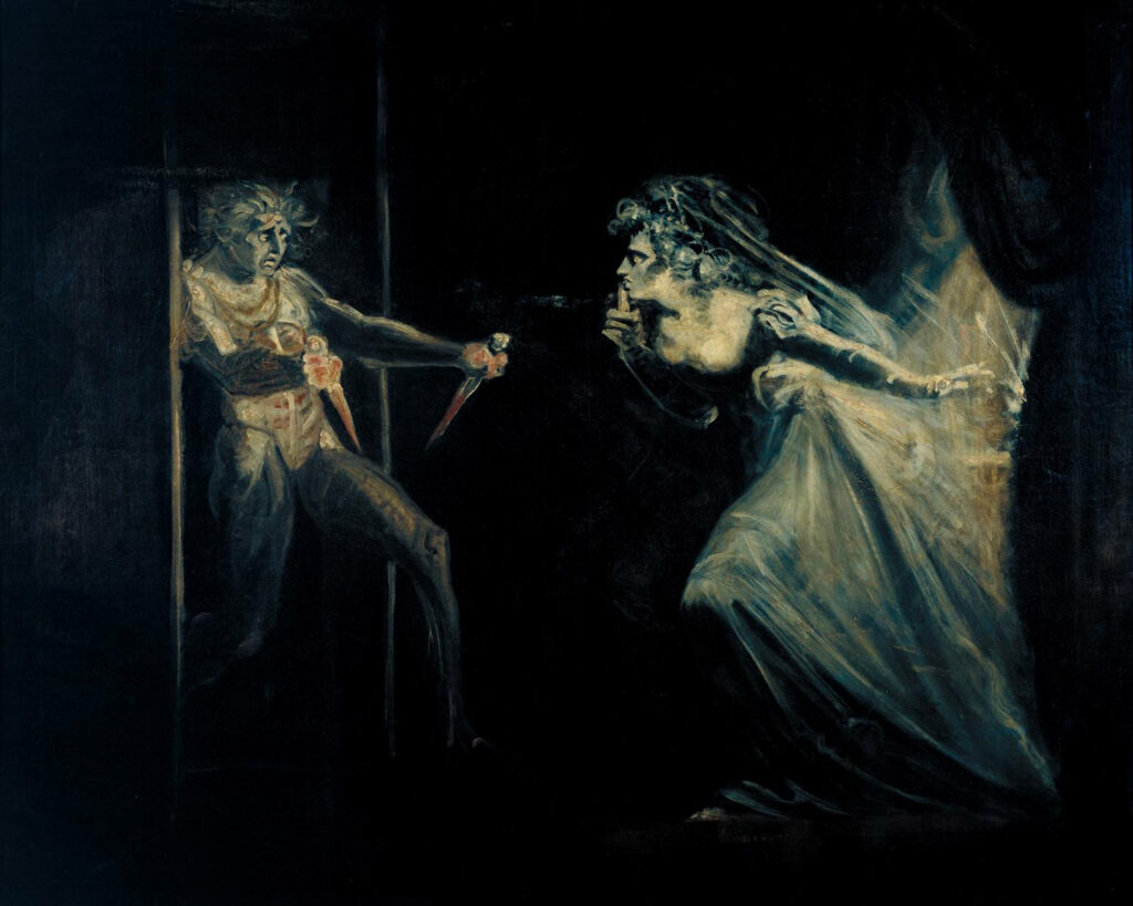 lady macbeth seizing the daggers, henry fuseli