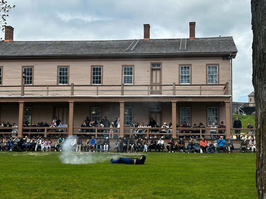 battle re-enactment